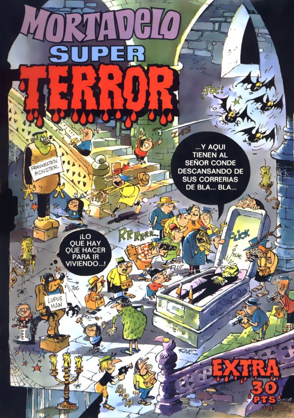 Portada Mortadelo-especial 1-Superterror (1975)